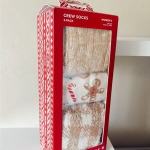 American Eagle Christmas Holiday Socks 3-Pack • NWT
